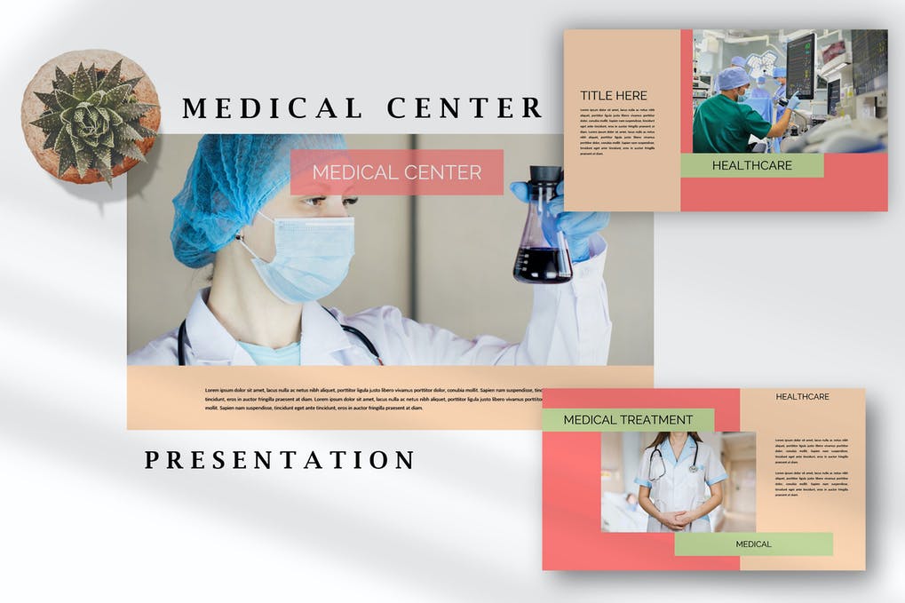Medical Health Center - Covid PowerPoint Template
