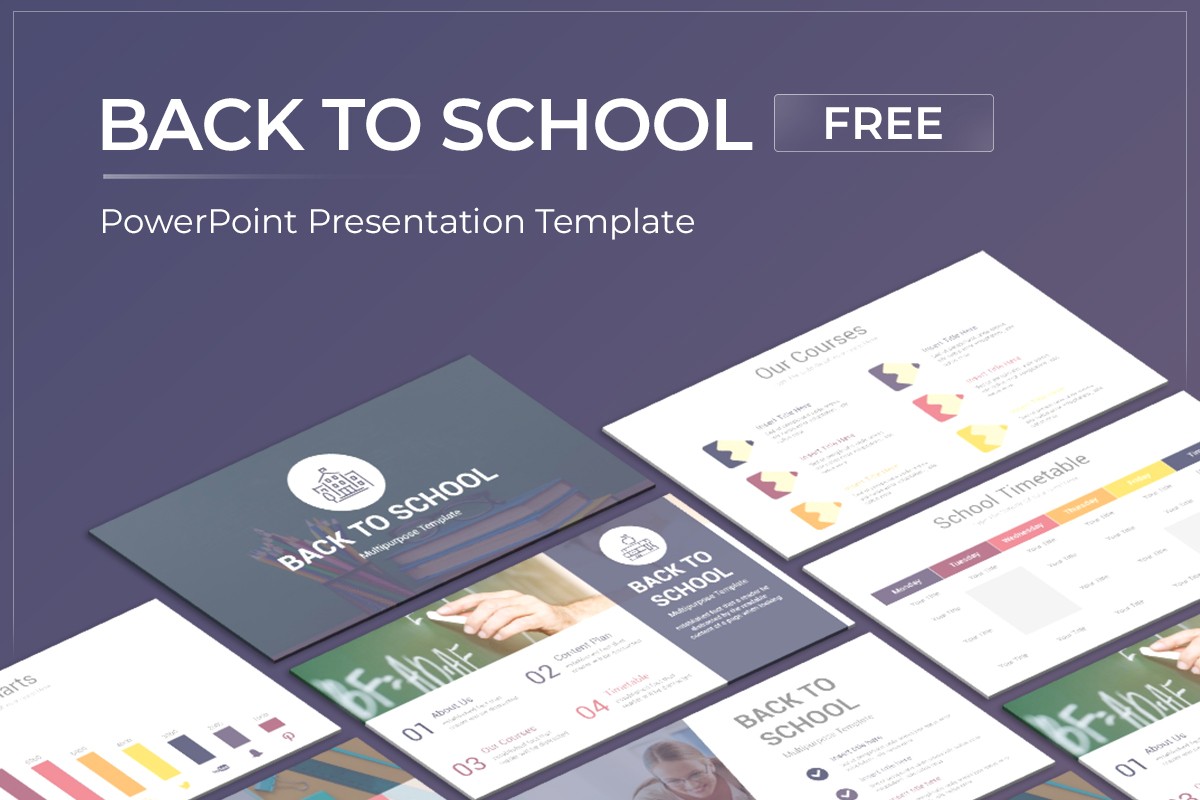 Free Back to School PowerPoint Template