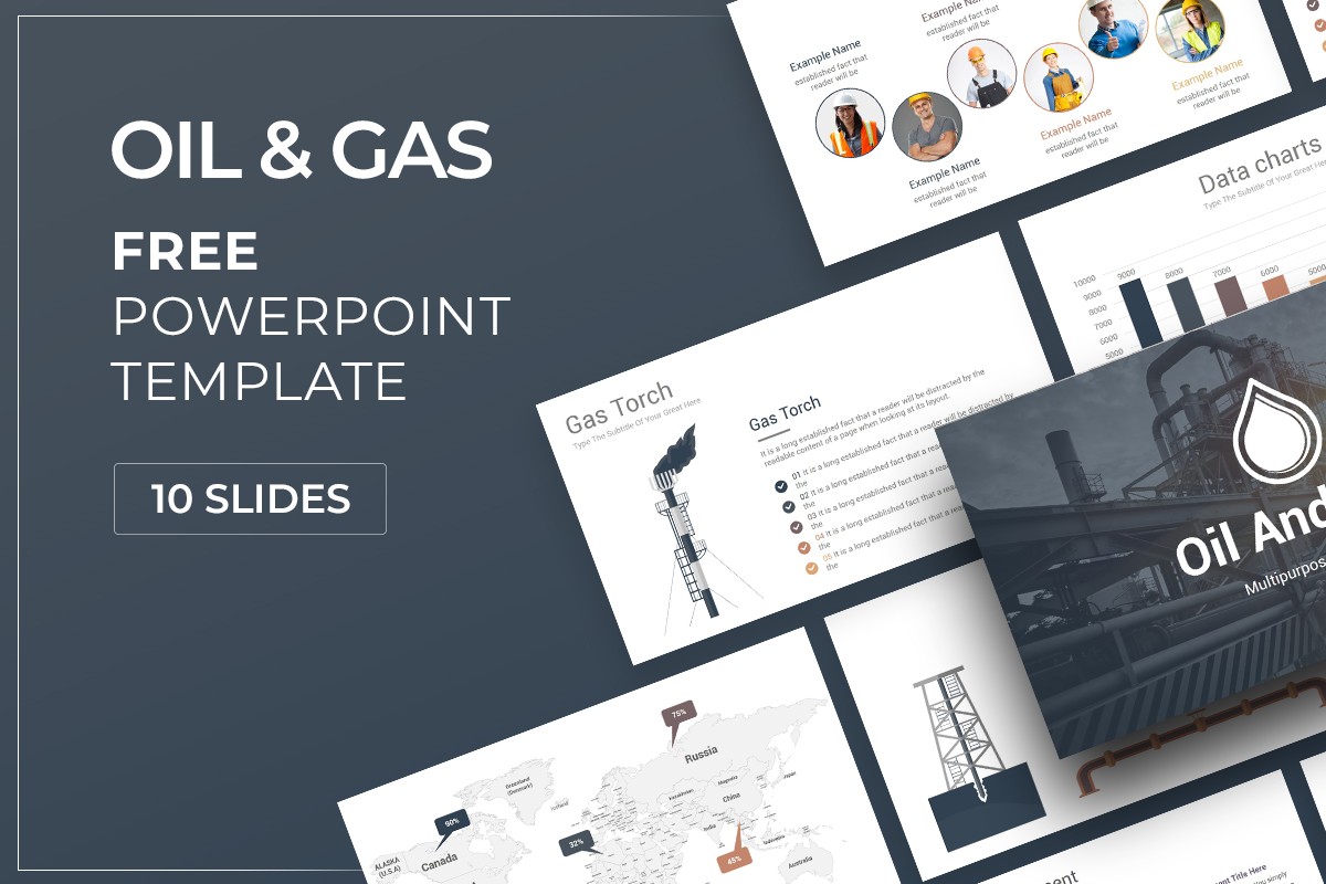 Free Oil and Gas PowerPoint Template