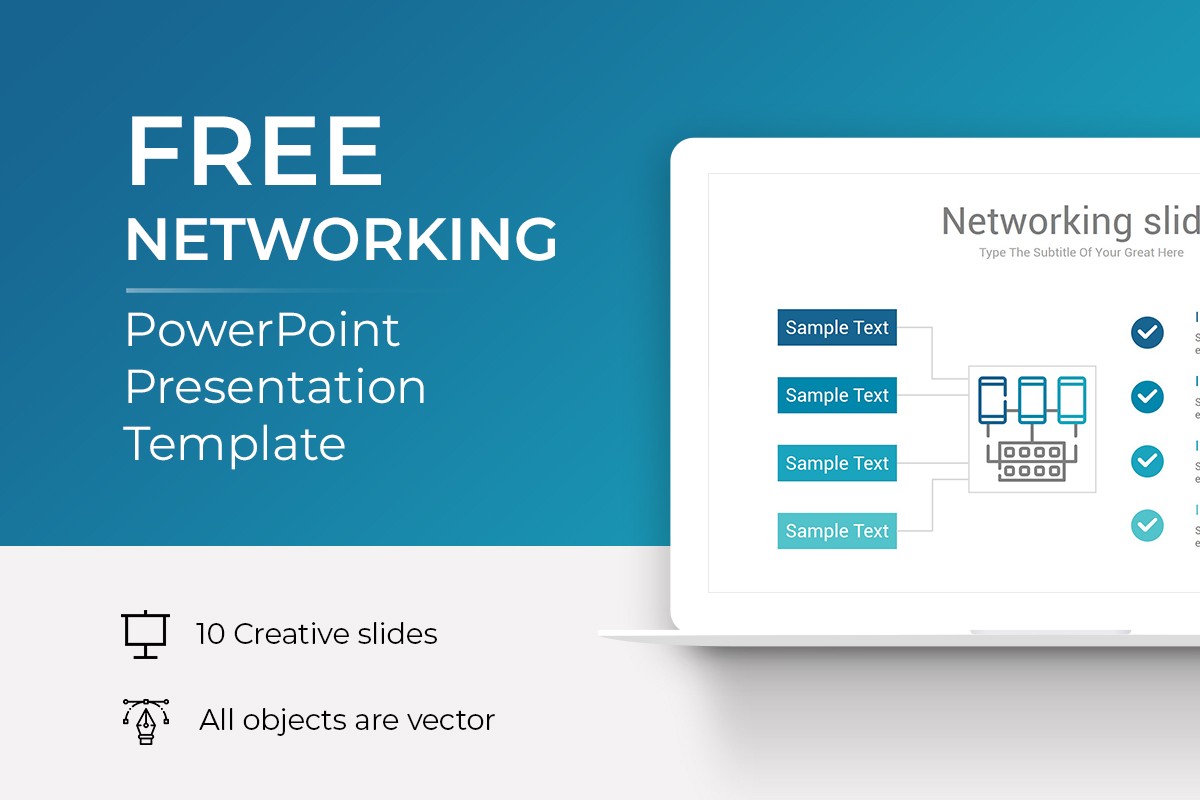 Free Networking PowerPoint Template
