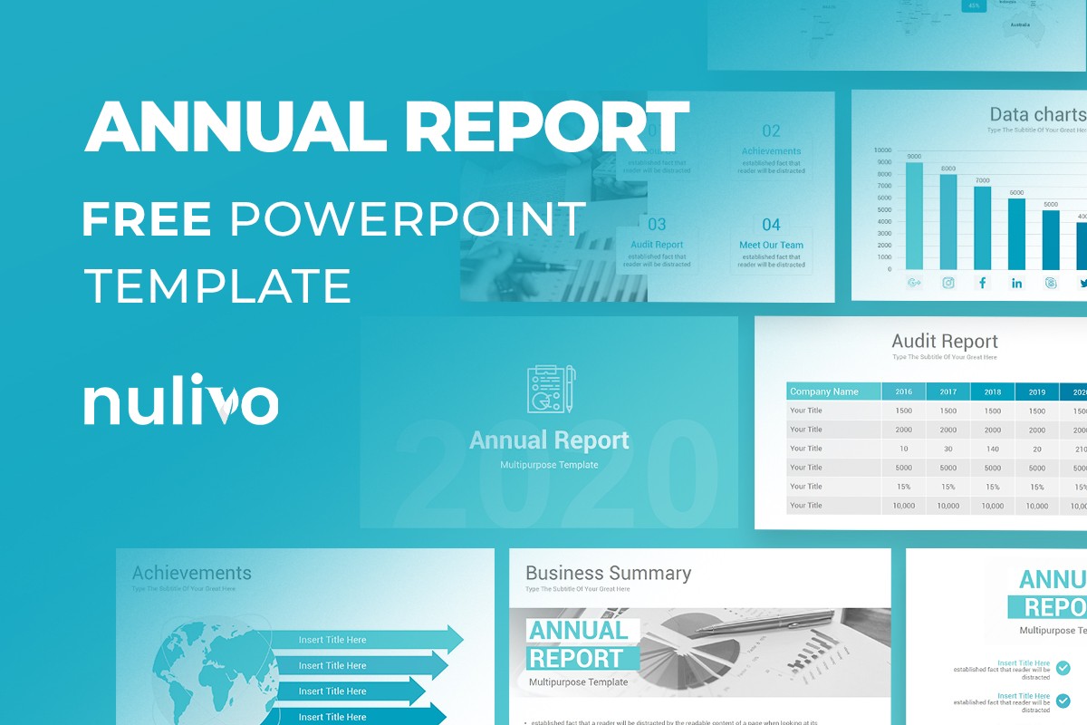 Best Free Annual Report PowerPoint Templates