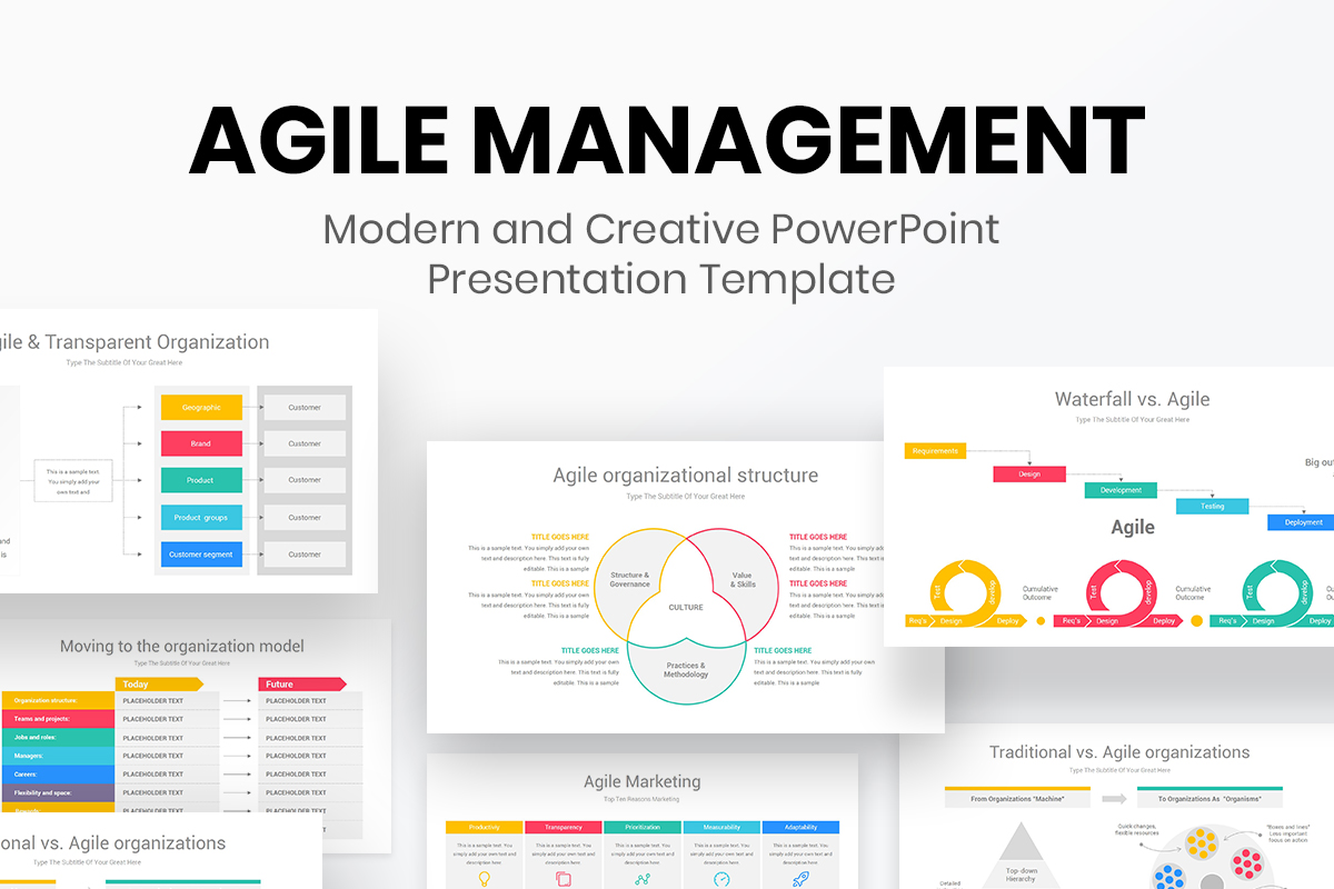 Agile Project Management PPT Models