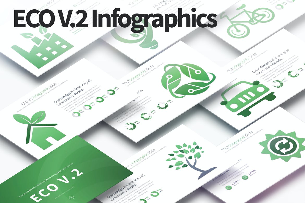 ECO - PowerPoint Infographics Slides