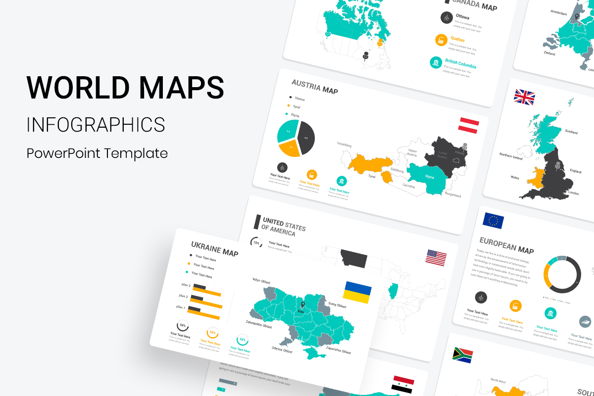 Maps PowerPoint Template
