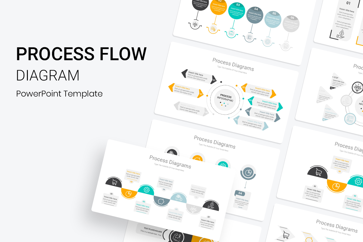 Process Flow Diagram PowerPoint Template
