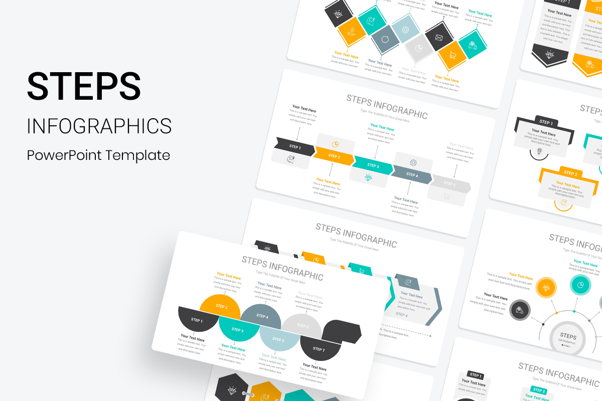 Steps Infographics PowerPoint Template